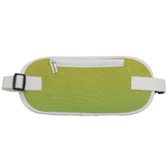 Gradient Yellow Green Rounded Waist Pouch by ddcreations