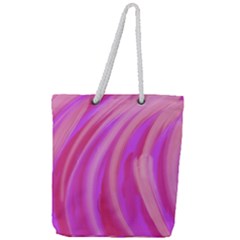 Peppermint  Full Print Rope Handle Tote (large) by kiernankallan