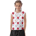 Slices Of Red And Juicy Watermelon Kids  Raglan Cap Sleeve Tee View1