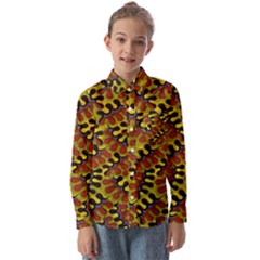 Modern Zippers Kids  Long Sleeve Shirt by Sparkle