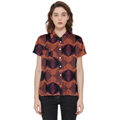 Digital Diamonds Short Sleeve Pocket Shirt by Sparkle