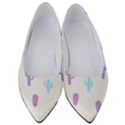 Purple And Blue Cacti Women s Low Heels View1