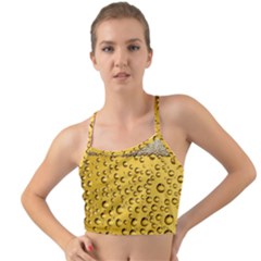 Beer Bubbles Mini Tank Bikini Top by Sudhe