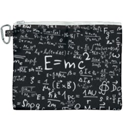 Science-albert-einstein-formula-mathematics-physics-special-relativity Canvas Cosmetic Bag (xxxl) by Sudhe