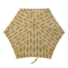 Pattern-carrot-pattern-carrot-print Mini Folding Umbrellas by Sudhe