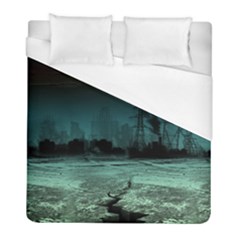 Industry-setting-world-urban Duvet Cover (full/ Double Size) by Sudhe