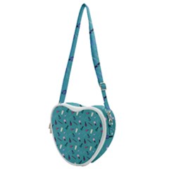 Manicure Supplies  Nail Polish Heart Shoulder Bag by SychEva