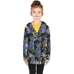 Floral Kids  Double Breasted Button Coat by Sparkle