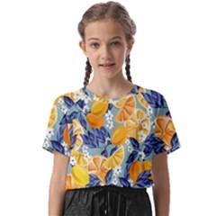 Floral Kids  Basic Tee by Sparkle