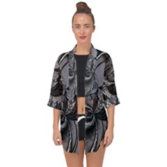 Satellite Open Front Chiffon Kimono by MRNStudios