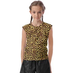 Fur-leopard 2 Kids  Raglan Cap Sleeve Tee by skindeep