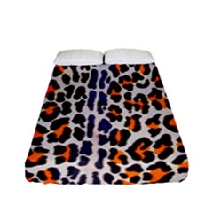 Fur-leopard 5 Fitted Sheet (full/ Double Size) by skindeep