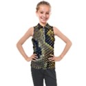 Leatherette Snake 2 Kids  Sleeveless Polo Tee View1