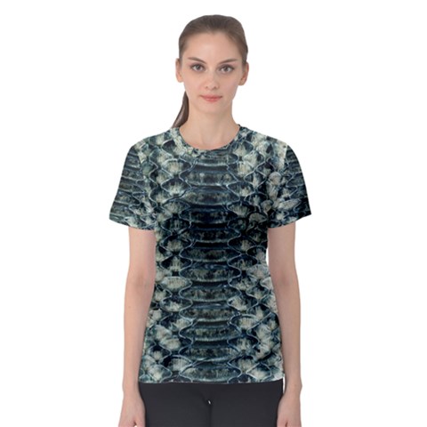 Snake Skin-29 Alt Women s Sport Mesh Tee by skindeep