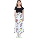 Pattern Cute Flash Design Kids  Flared Maxi Skirt View1