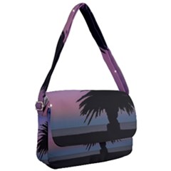 Sunset Coastal Scene, Montevideo Uruguay Courier Bag by dflcprintsclothing