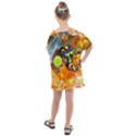 Through Space And Time 5 Kids  One Piece Chiffon Dress View2