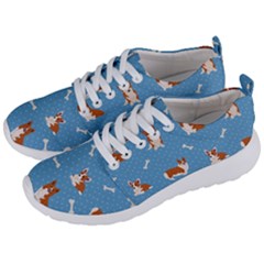 Cute Corgi Dogs Men s Lightweight Sports Shoes by SychEva