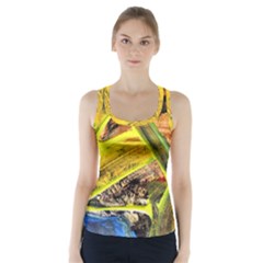 Blue Bird-1-2 Racer Back Sports Top by bestdesignintheworld