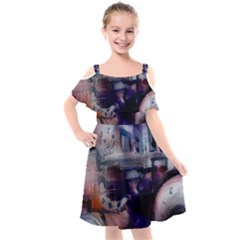 Fog-1-1 Kids  Cut Out Shoulders Chiffon Dress by bestdesignintheworld