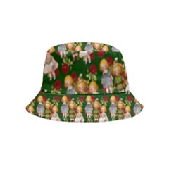 Dindollygreen Inside Out Bucket Hat (kids) by snowwhitegirl