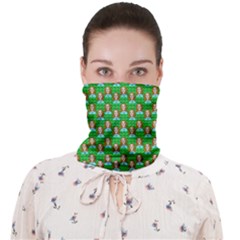 Girl Green Face Covering Bandana (adult) by snowwhitegirl