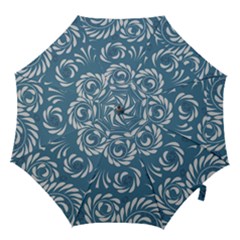 Folk Flowers Pattern Floral Surface Design Seamless Pattern Hook Handle Umbrellas (small) by Eskimos