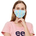 Arcade Dreams Blue  Fitted Cloth Face Mask (Adult) View1