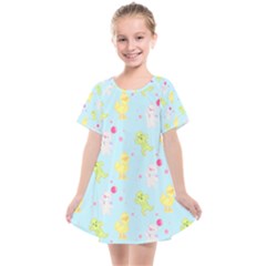 My Adventure Blue Kids  Smock Dress by thePastelAbomination