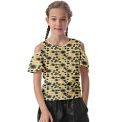 Floral Kids  Butterfly Cutout Tee by Sparkle