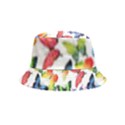 Bright Butterflies Circle In The Air Inside Out Bucket Hat (Kids) View5