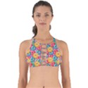 Multicolored Donuts Perfectly Cut Out Bikini Top View1