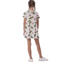 Spruce And Pine Branches Kids  Asymmetric Collar Dress View2