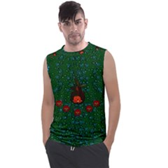 Halloween Pumkin Lady In The Rain Men s Regular Tank Top by pepitasart