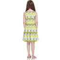 Cartoon Pattern Kids  Skater Dress View4