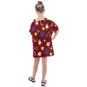 Santa Red Kids  One Piece Chiffon Dress View2