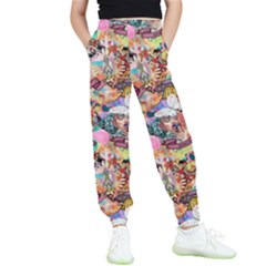 Retro Color Kids  Elastic Waist Pants by Sparkle