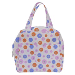 Colorful Balls Boxy Hand Bag by SychEva