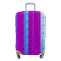 Warped Stripy Dots Luggage Cover (Small) View1