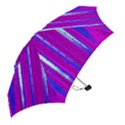 Warped Stripy Dots Mini Folding Umbrellas View2