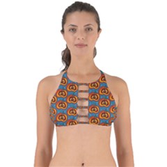 Pumpkin In Pumpkin Perfectly Cut Out Bikini Top by SychEva