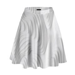 Illusion Waves High Waist Skirt by Sparkle