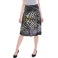 Snake Skin Midi Beach Skirt by Sparkle