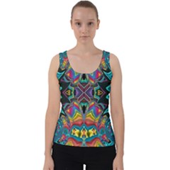 375 Chroma Digital Art Custom Kal00012 Velvet Tank Top by Drippycreamart