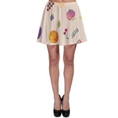 Summer Fruit Skater Skirt by SychEva