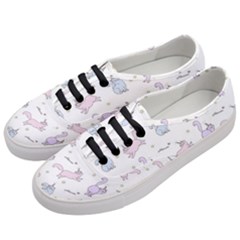 Unicorn Cats Pattern 2 Women s Classic Low Top Sneakers by Littlebird