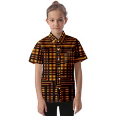 Gradient Kids  Short Sleeve Shirt by Sparkle