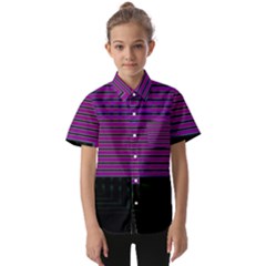 Gradient Kids  Short Sleeve Shirt by Sparkle