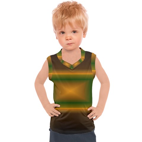 Gradient Kids  Sport Tank Top by Sparkle