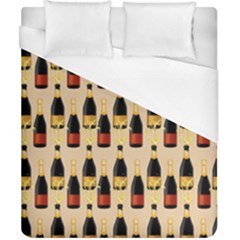 Champagne For The Holiday Duvet Cover (california King Size) by SychEva